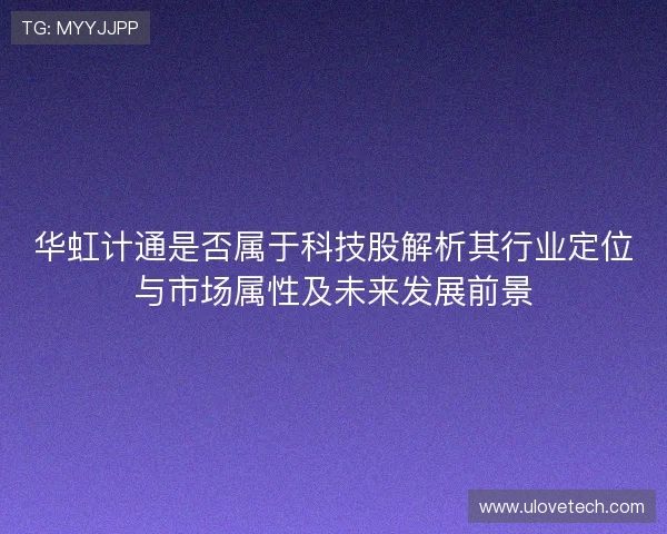 华虹计通是否属于科技股解析其行业定位与市场属性及未来发展前景 华虹计通是否属于科技股解析其行业定位与市场属性及未来发展前景